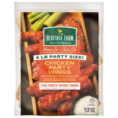 22 oz. . Heritage farm chicken wings